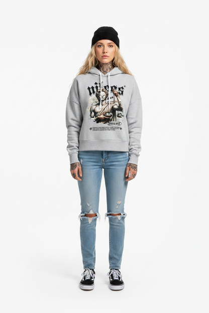 Justice - Womens Organic Boxcut Hoodie