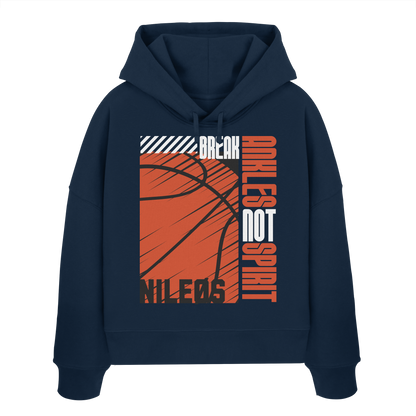 ANKLES - Womens Organic Boxcut Hoodie