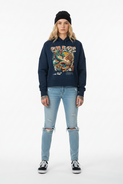 PHØX - Womens Organic Boxcut Hoodie