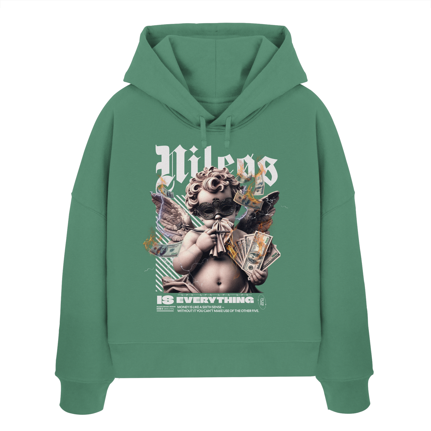 SIXTH SENSE - Womens Organic Boxcut Hoodie