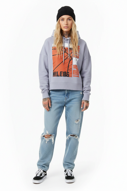 ANKLES - Womens Organic Boxcut Hoodie