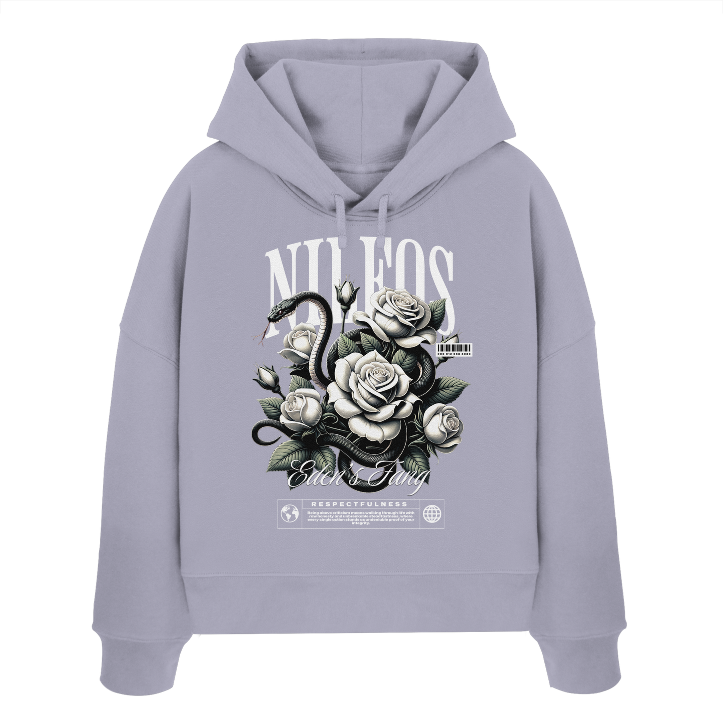 Eden’s Fang - Womens Organic Boxcut Hoodie
