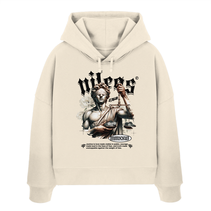 Justice - Womens Organic Boxcut Hoodie