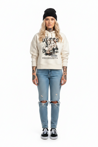 Justice - Womens Organic Boxcut Hoodie