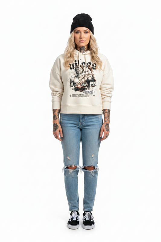 Justice - Womens Organic Boxcut Hoodie