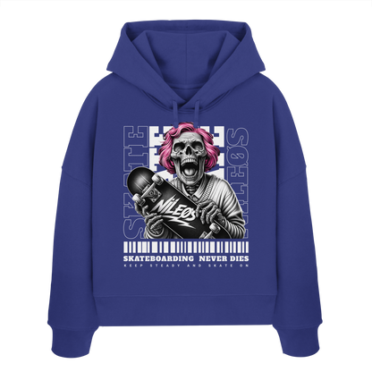 KEEP STEADY - Womens Organic Boxcut Hoodie