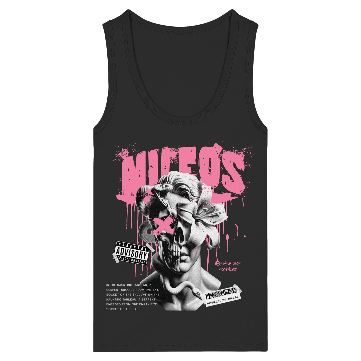 DEADBLØØM - Womens Organic Fitted Tank Top