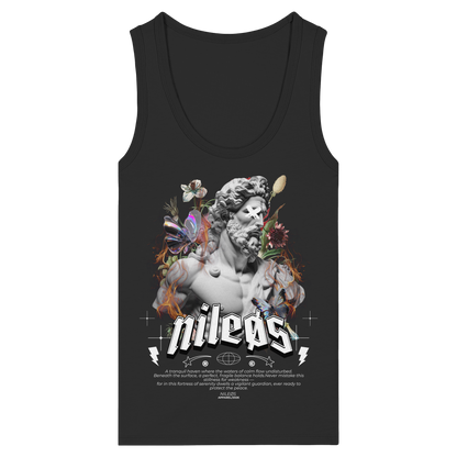 Sadness - Womens Organic Fitted Tank Top