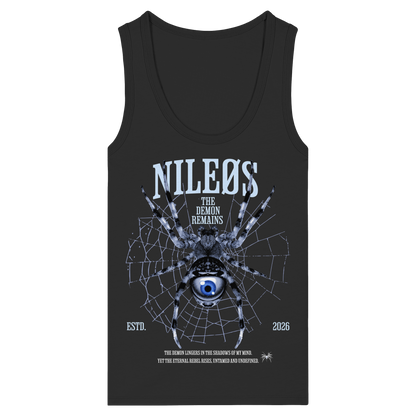 Demon Remains - Womens Organic Fitted Tank Top