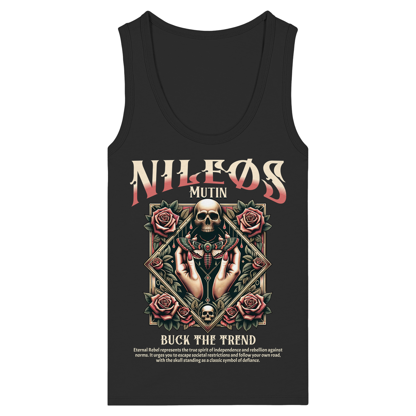 Mutin - Womens Organic Fitted Tank Top