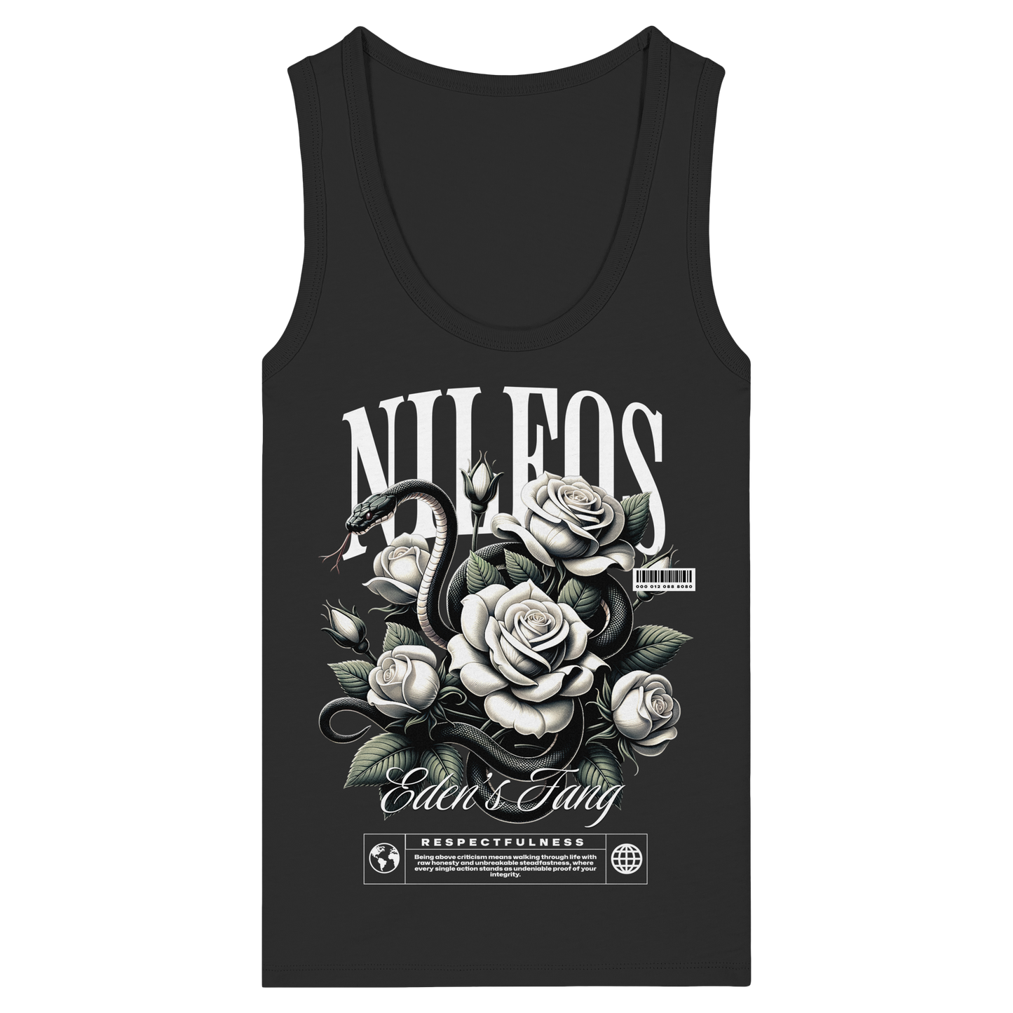 Eden’s Fang - Womens Organic Fitted Tank Top