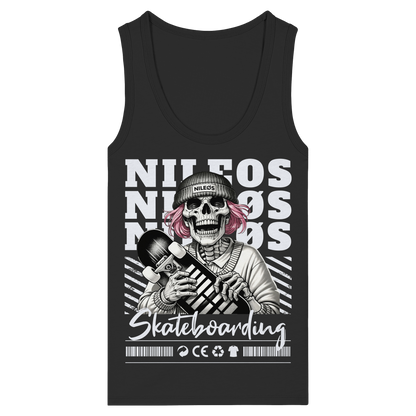 SK8T - Womens Organic Fitted Tank Top