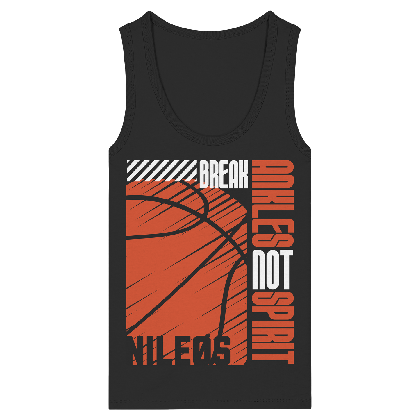 ANKLES - Womens Organic Fitted Tank Top