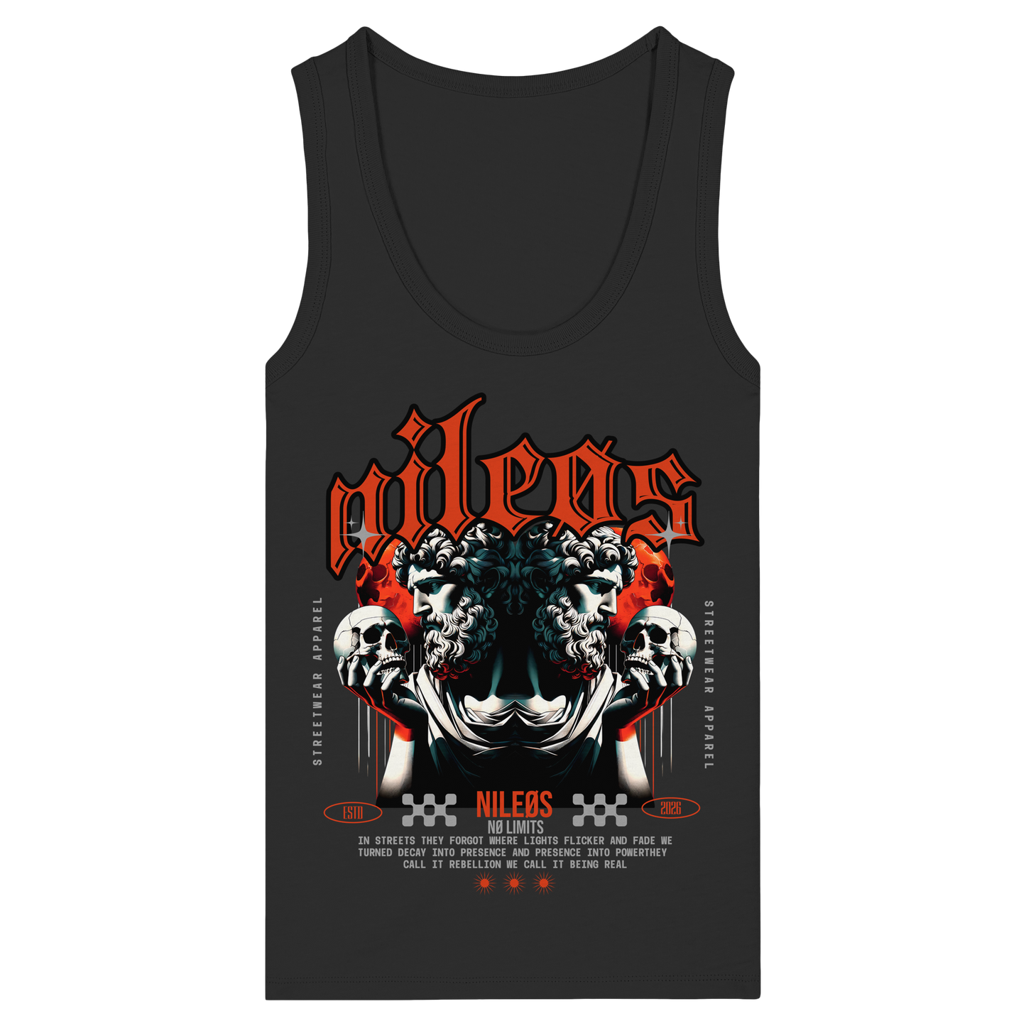 DYSYR - Womens Organic Fitted Tank Top