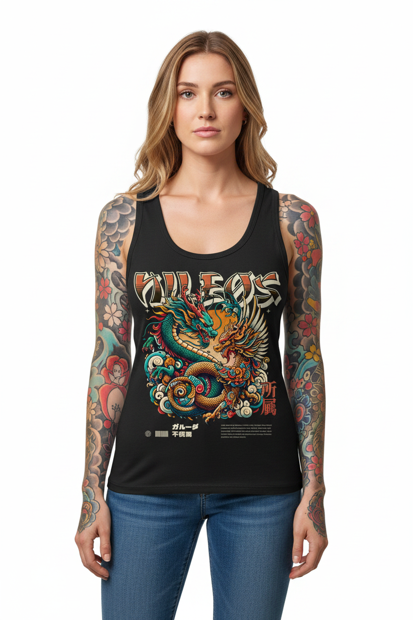 PHØX - Womens Organic Fitted Tank Top