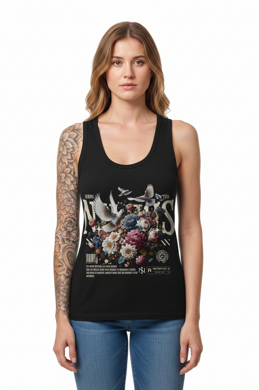 Shadow Eden - Womens Organic Fitted Tank Top