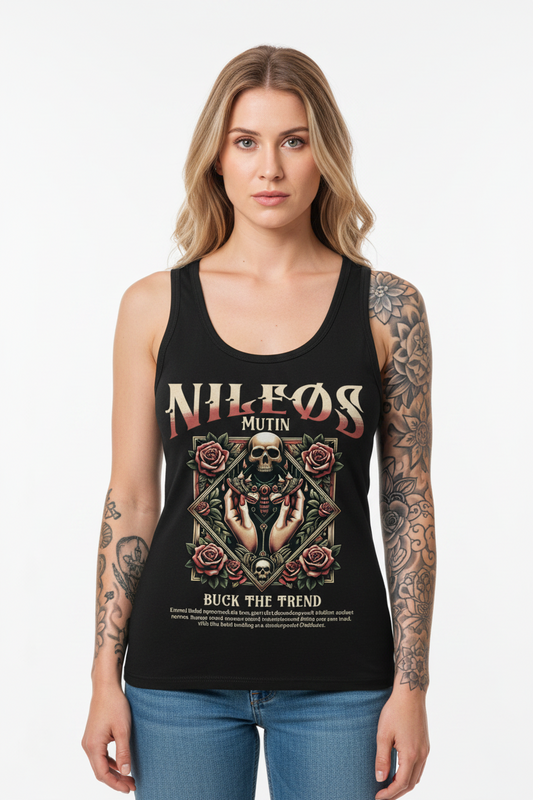 Mutin - Womens Organic Fitted Tank Top