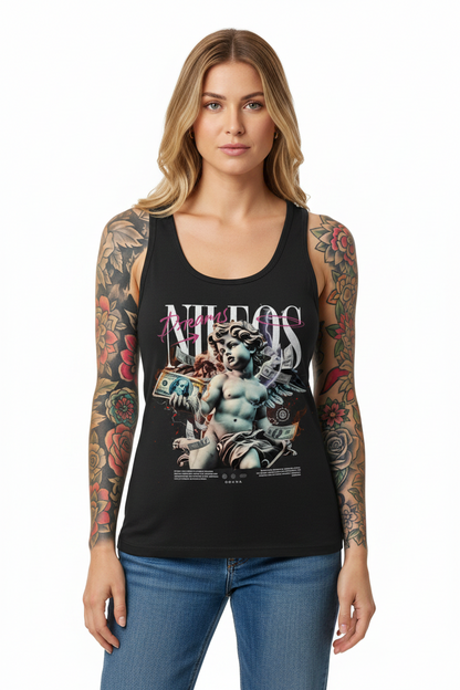 DREAMS - Womens Organic Fitted Tank Top