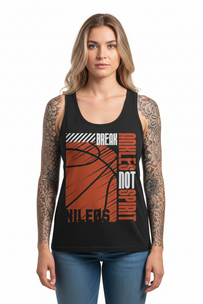 ANKLES - Womens Organic Fitted Tank Top