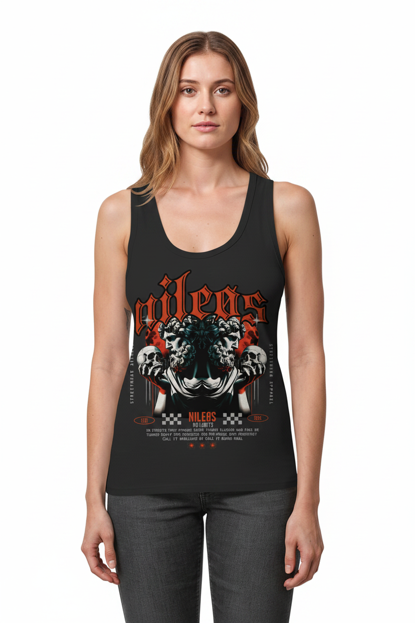 DYSYR - Womens Organic Fitted Tank Top