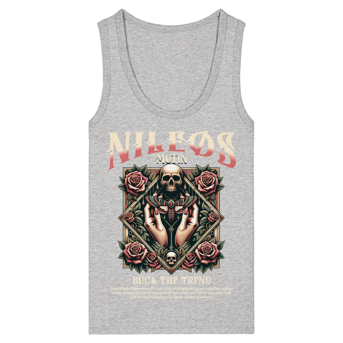 Mutin - Womens Organic Fitted Tank Top