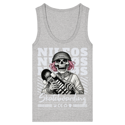 SK8T - Womens Organic Fitted Tank Top