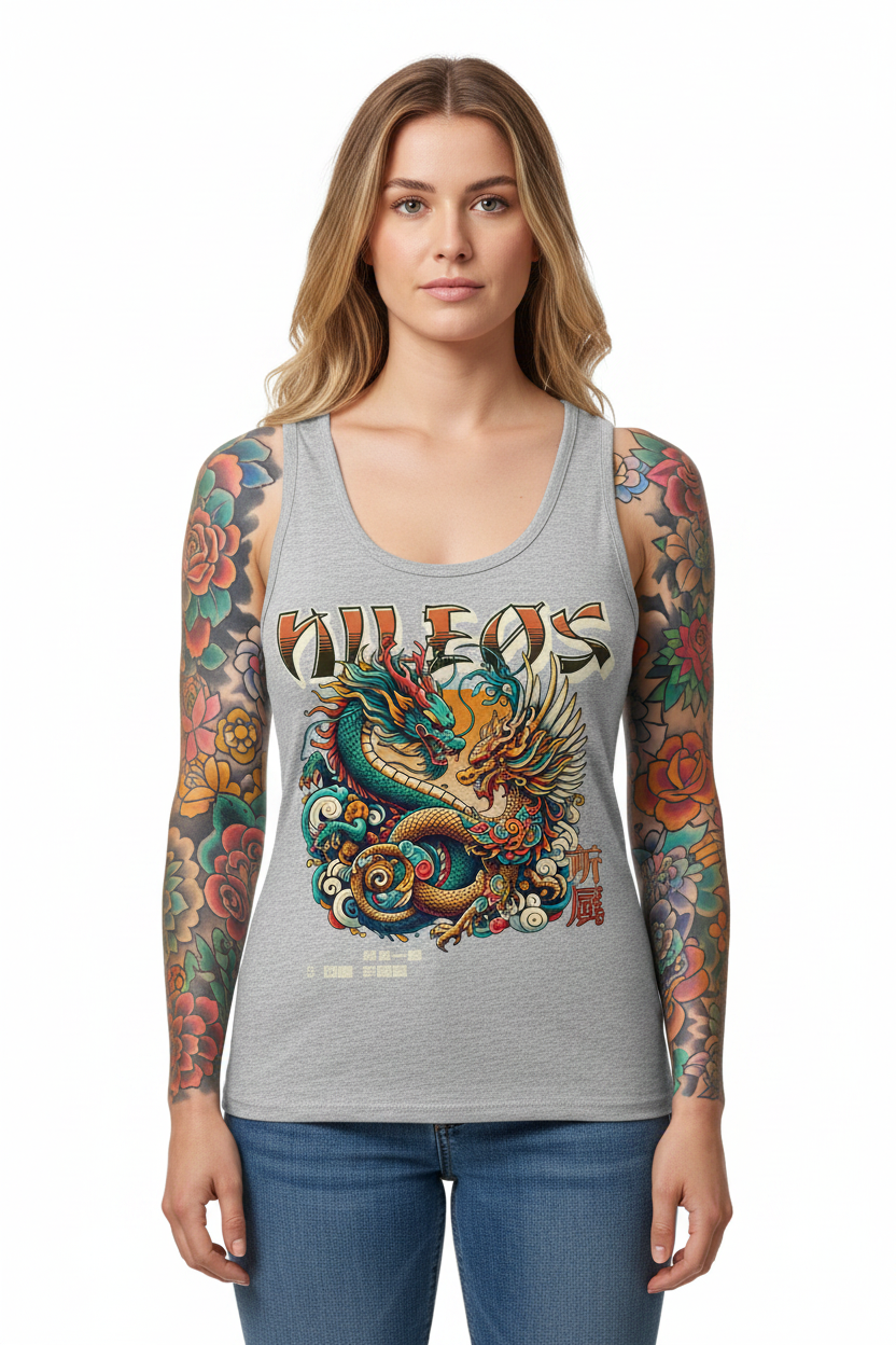 PHØX - Womens Organic Fitted Tank Top
