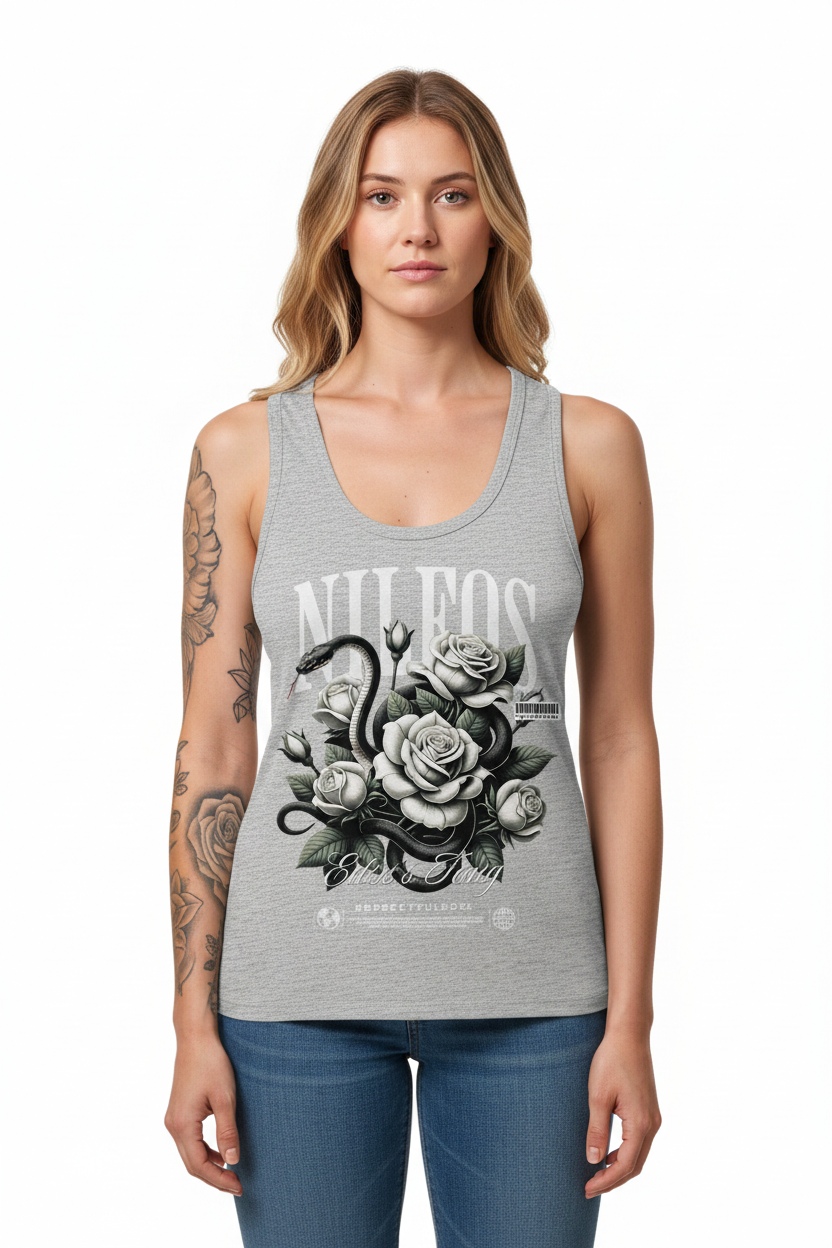 Eden’s Fang - Womens Organic Fitted Tank Top