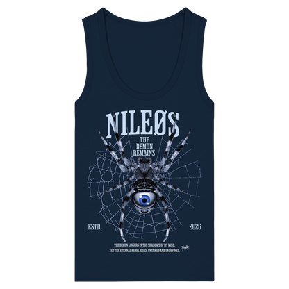Demon Remains - Womens Organic Fitted Tank Top