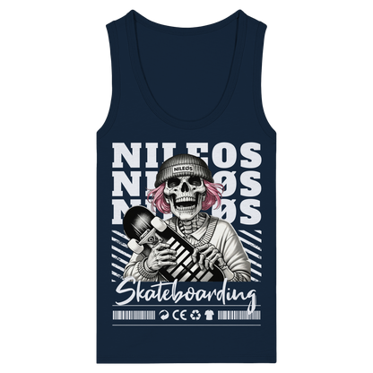 SK8T - Womens Organic Fitted Tank Top