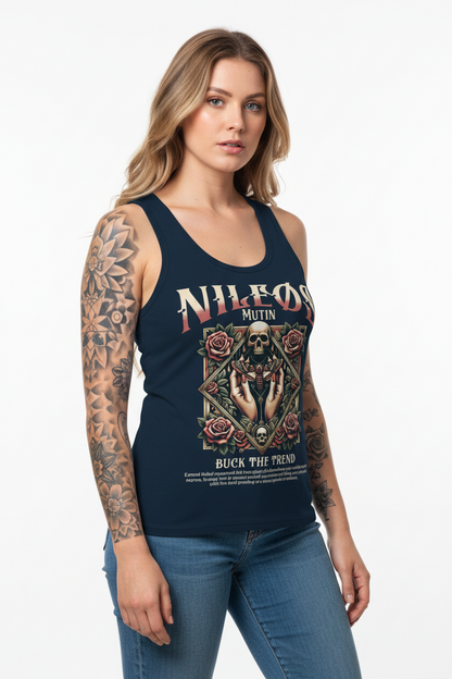Mutin - Womens Organic Fitted Tank Top