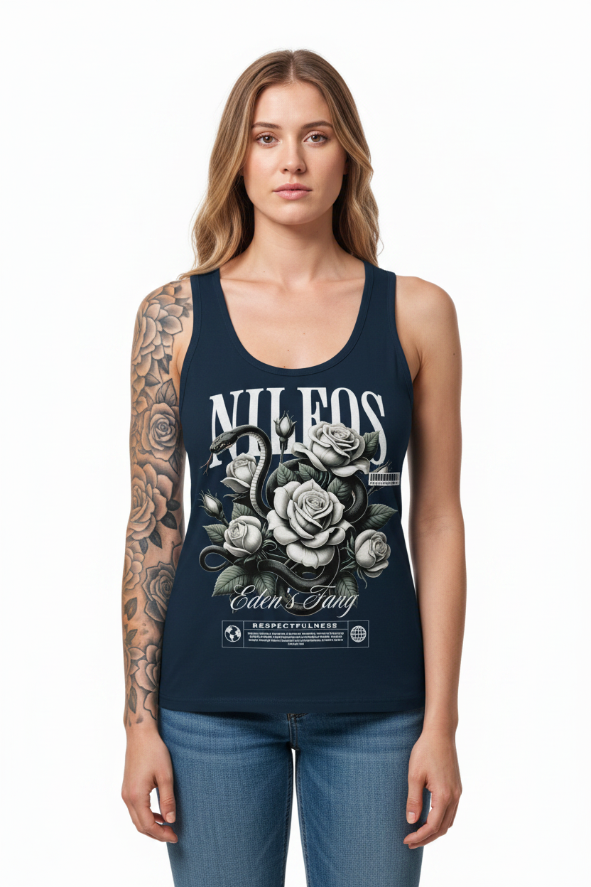 Eden’s Fang - Womens Organic Fitted Tank Top