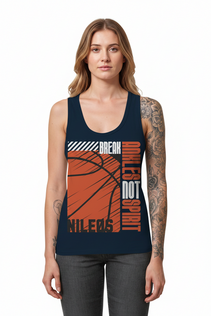 ANKLES - Womens Organic Fitted Tank Top