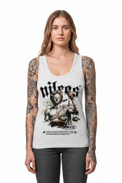 Justice - Womens Organic Fitted Tank Top