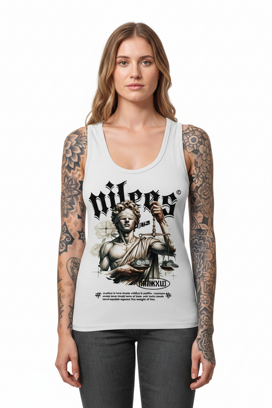 Justice - Womens Organic Fitted Tank Top
