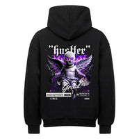 HSTLR Oversized Hoodie – NILEOS, Farbe Schwarz – Miniaturansicht 2