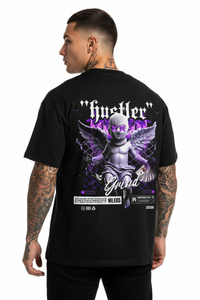 HSTLR Oversized Shirt mit Backprint – NILEOS, Produktfoto 1 – Miniaturansicht 1