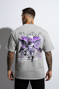 HSTLR Oversized Shirt mit Backprint – NILEOS, Produktfoto 3 – Miniaturansicht 3