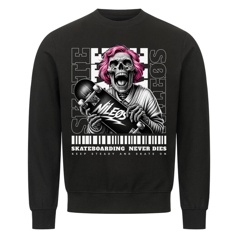 KEEP STEADY Classic Sweatshirt – NILEOS, Farbe Schwarz