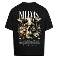 Mindfulness Club Oversized Shirt mit Backprint – NILEOS, Farbe Schwarz – Miniaturansicht 4