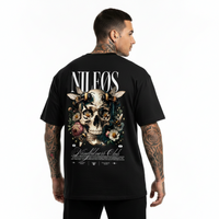 Mindfulness Club Oversized Shirt mit Backprint – NILEOS, Produktfoto 1 – Miniaturansicht 1