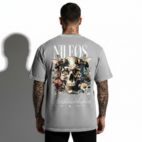 Mindfulness Club Oversized Shirt mit Backprint – NILEOS, Produktfoto 3 – Miniaturansicht 3