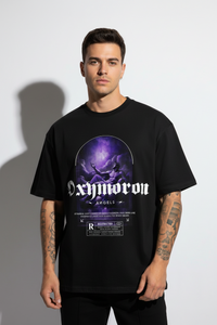 Oxymoron Angel Oversized Shirt mit Frontprint – NILEOS, Produktfoto 1 – Miniaturansicht 1