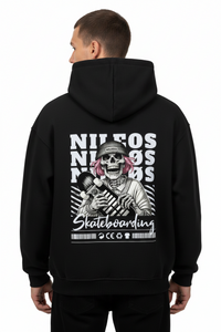 SK8T Oversized Hoodie – NILEOS, Produktfoto 1 – Miniaturansicht 1