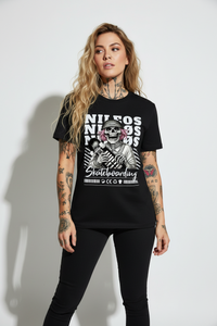 SK8T Premium Organic Shirt Women – NILEOS, Produktfoto 2 – Miniaturansicht 2