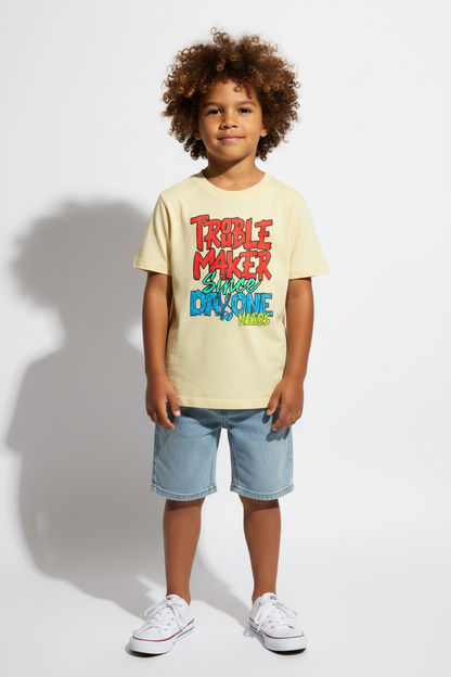 Troublemaker Premium Organic Shirt Kids