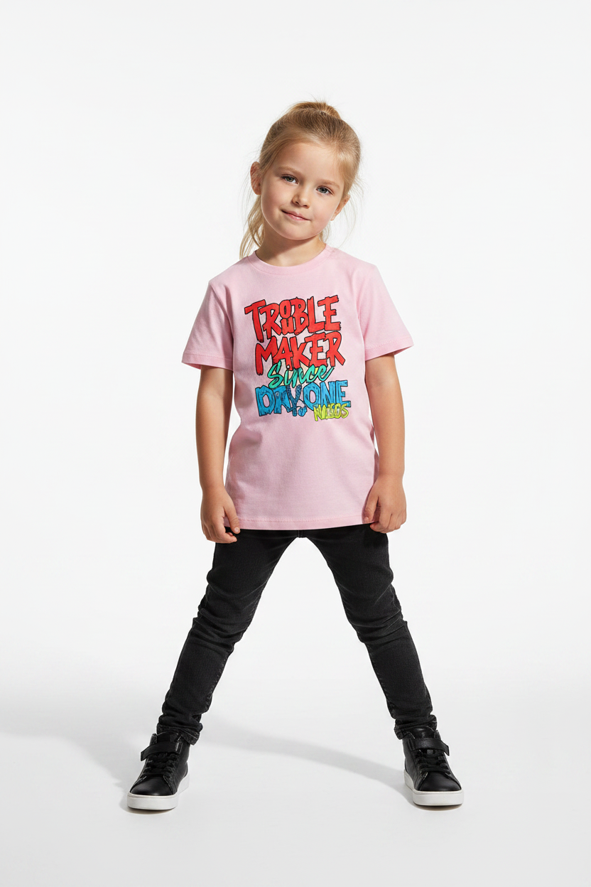 Troublemaker Premium Organic Shirt Kids