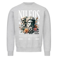 Two Side Classic Sweatshirt – NILEOS, Farbe Heather Grey – Miniaturansicht 3