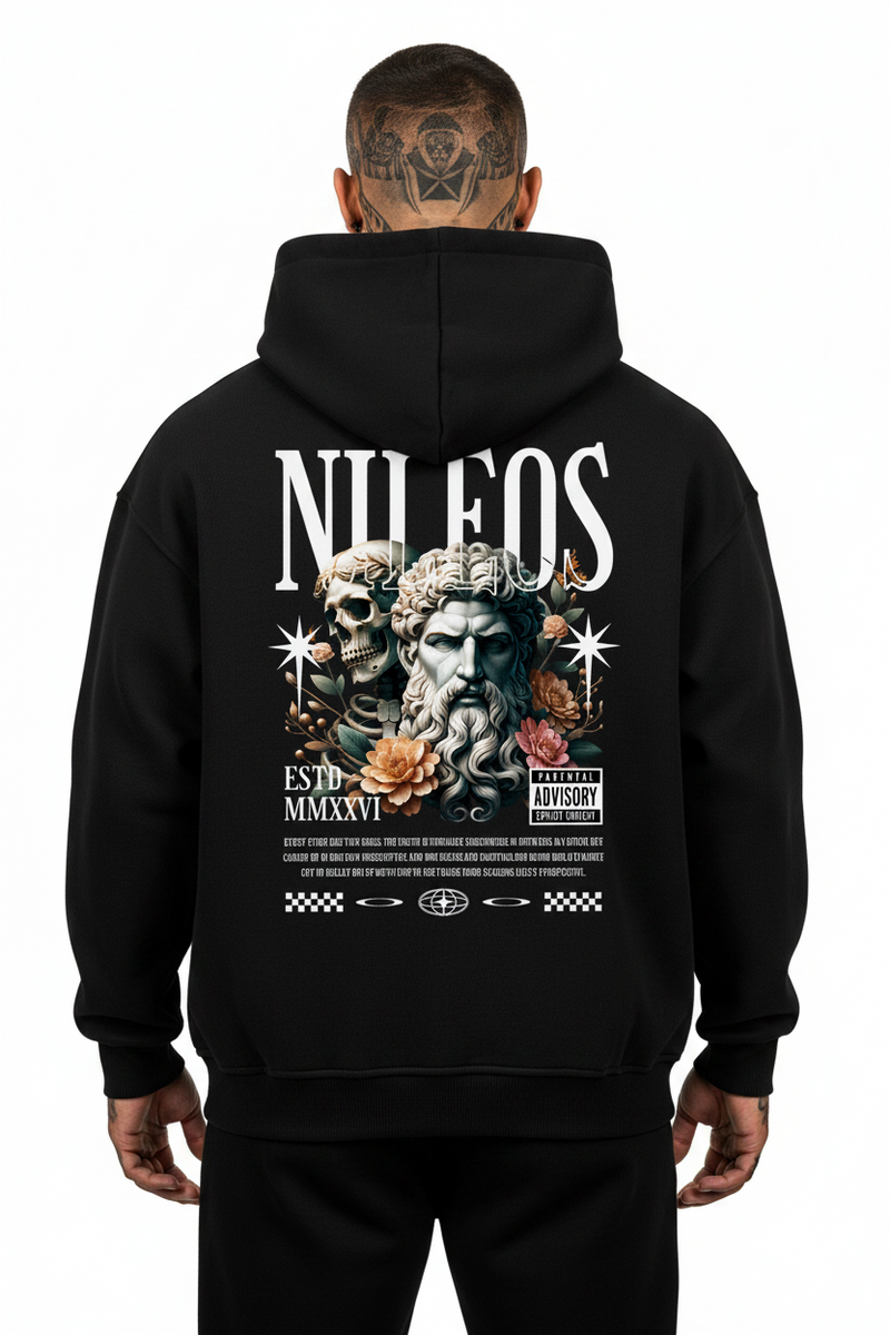 Two Side Oversized Hoodie – NILEOS, Produktfoto 1