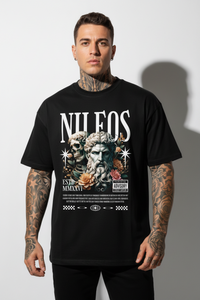 Two Side Oversized Shirt mit Frontprint – NILEOS, Produktfoto 1 – Miniaturansicht 1